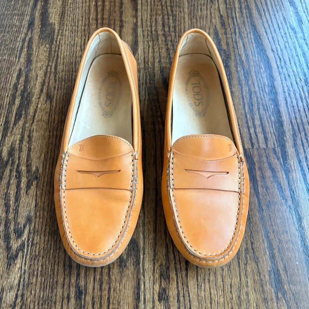 Tod’s Leather Driving Loafer, sz 41 / 10